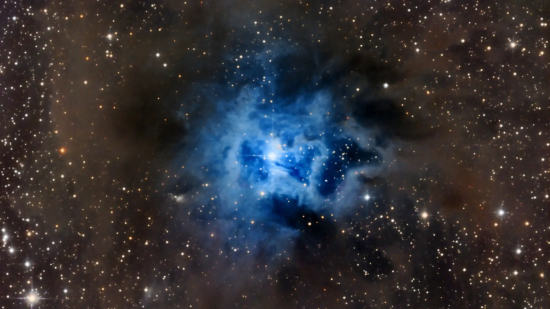 Nébuleuse de l'iris